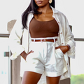 Oversized Linen Shirt