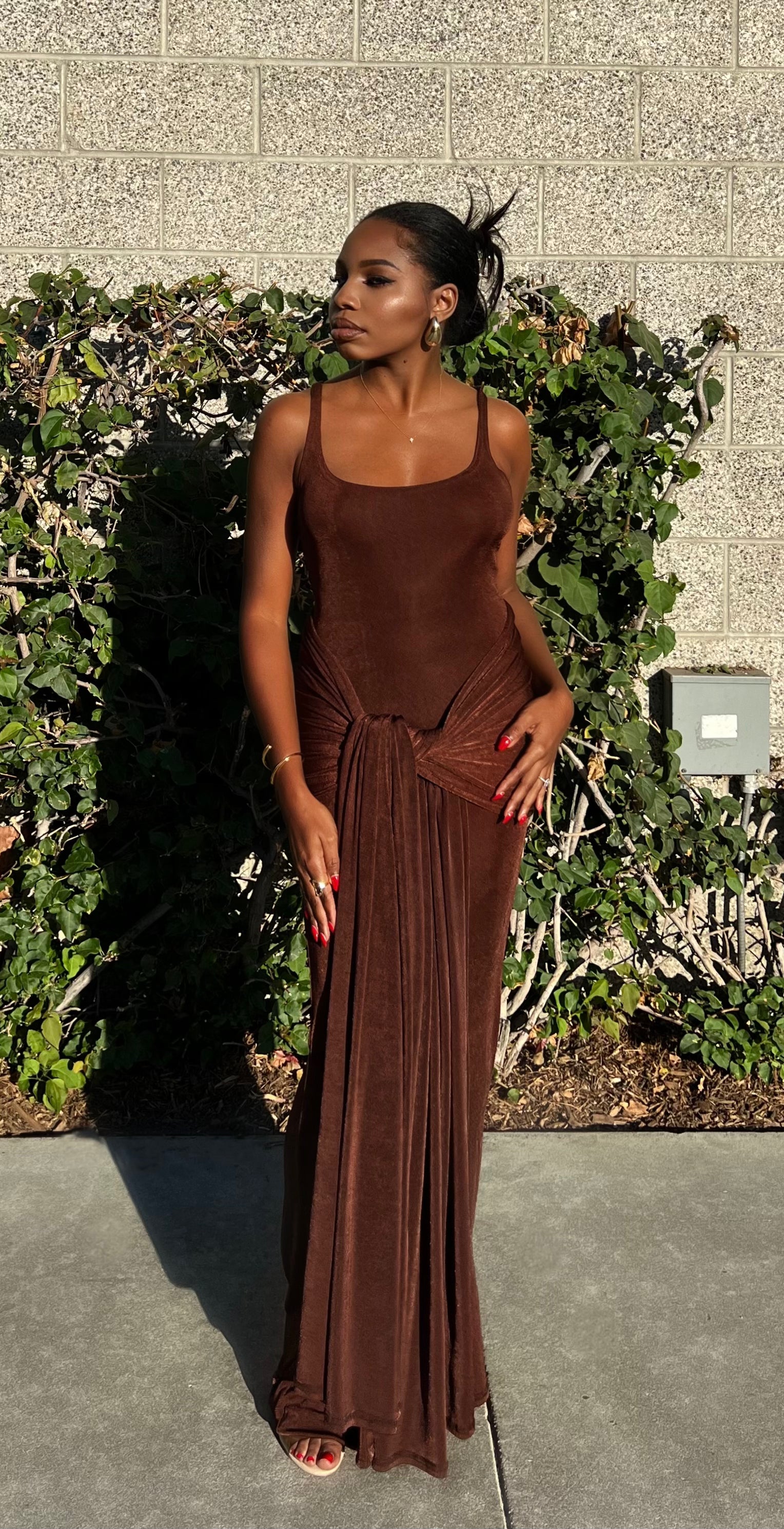 Helene Tie Dress