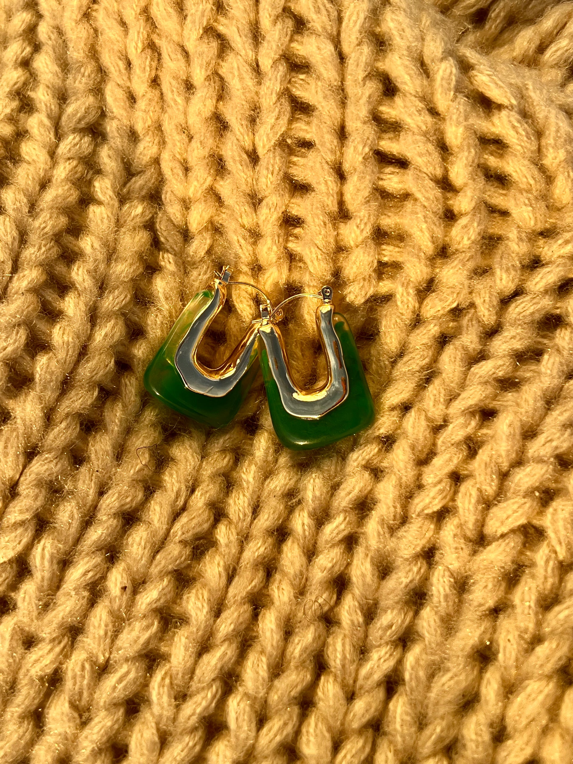 Caspia Hoops Jade