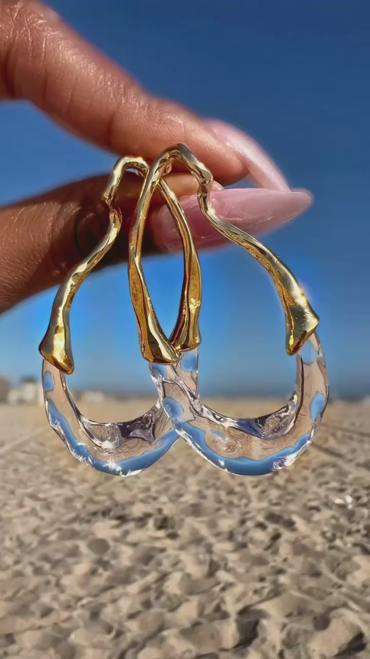 Laurel Hoops Ice
